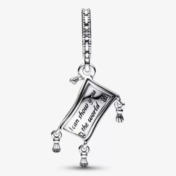 Pandora Aladdin Magic Carpet Dangle Charm - Picture 2 of 4